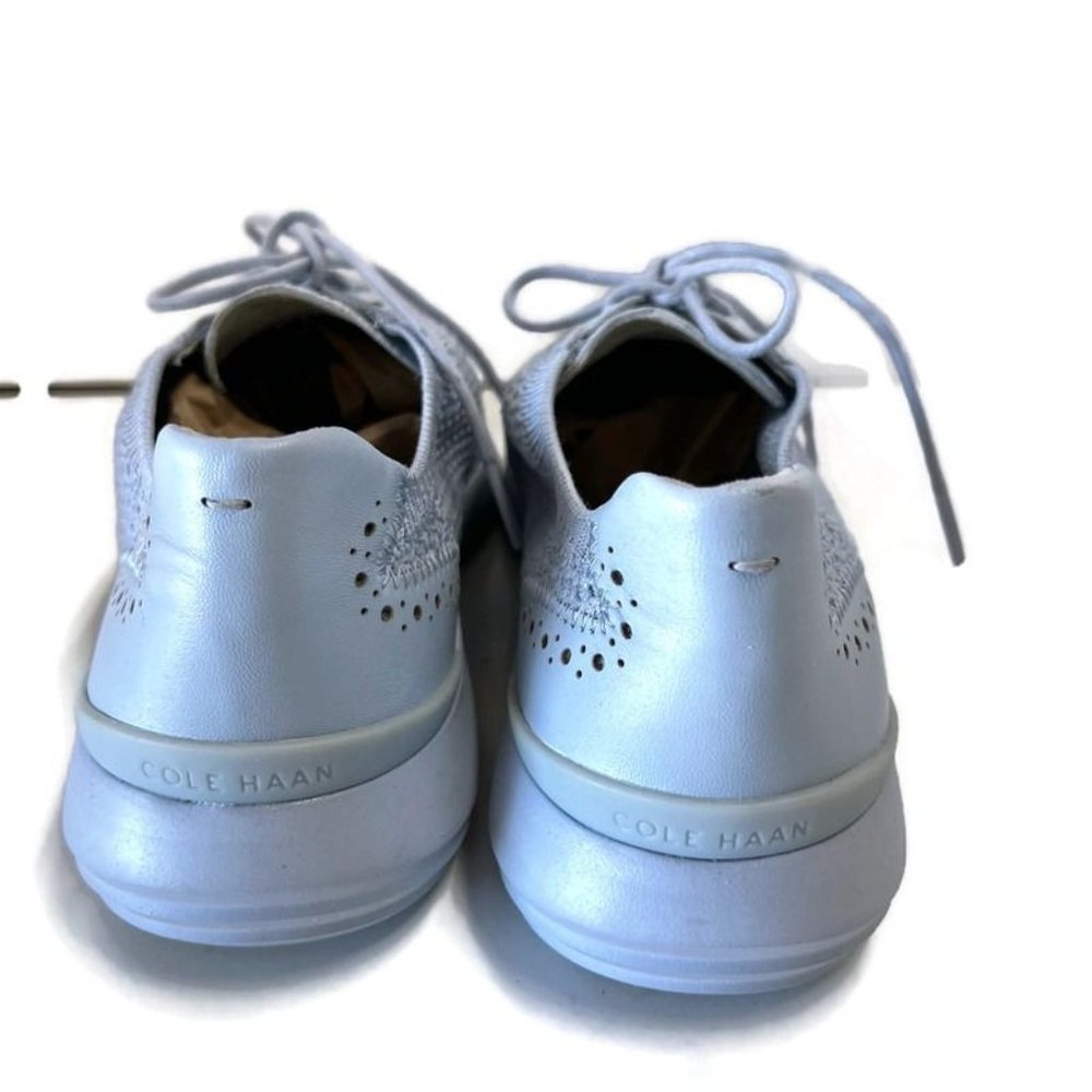 Cole Haan Womens Sneaker Knit Grand OS Oxford Blue Size 8.5 - Picture 2 of 8